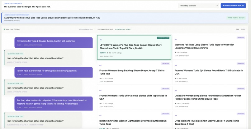Kwekers Multi-Turn Conversational Shopping Agent – screenshot 12