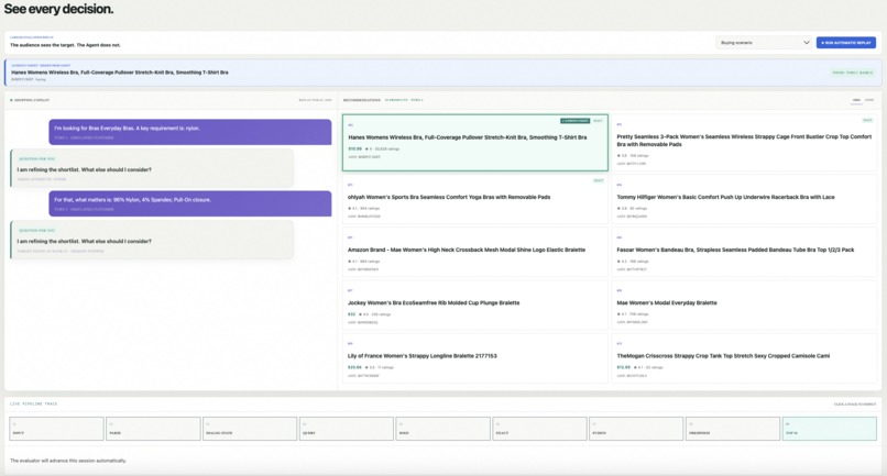 Kwekers Multi-Turn Conversational Shopping Agent – screenshot 9