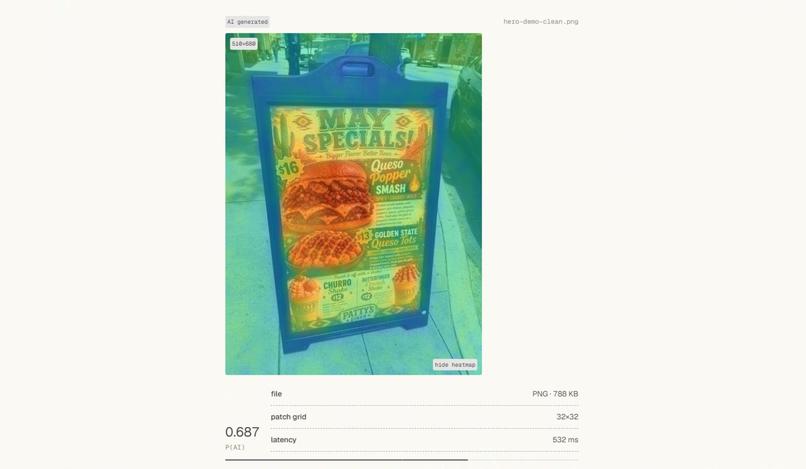 Seer - an AI-generated image detector – screenshot 7