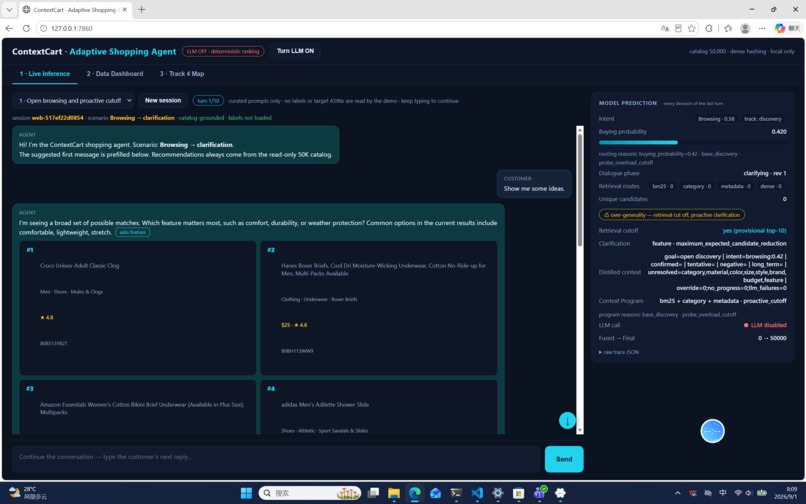 Shopping Copilot:ContextCart – screenshot 1