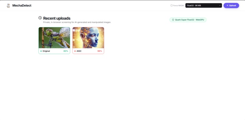 MechaDetect – screenshot 2