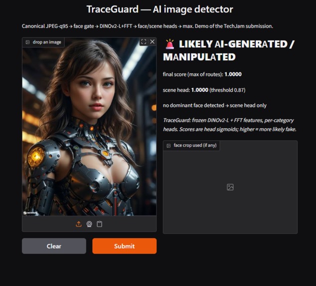 TraceGuard – screenshot 1
