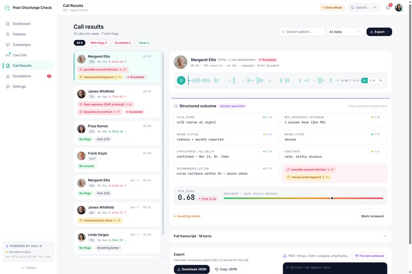 Post-Discharge Check (PDC) – screenshot 6