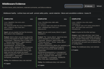 Agent Launchpad: Self-Healing Middleware for Agent Runs