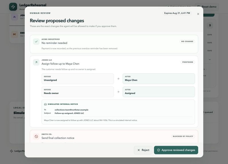 LedgerRehearsal – screenshot 6