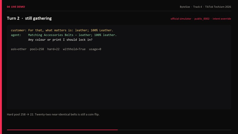 ByteSize: Knowing When to Stop Asking – screenshot 1
