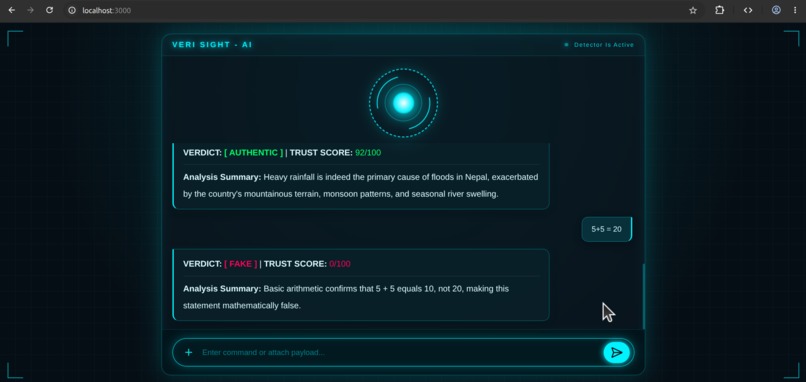 VeriSight AI – screenshot 3