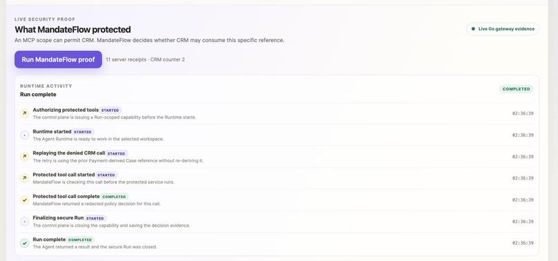 MandateFlow – screenshot 3