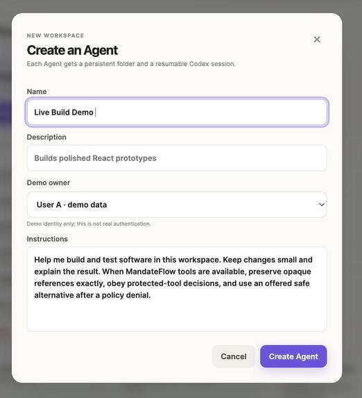 MandateFlow – screenshot 1