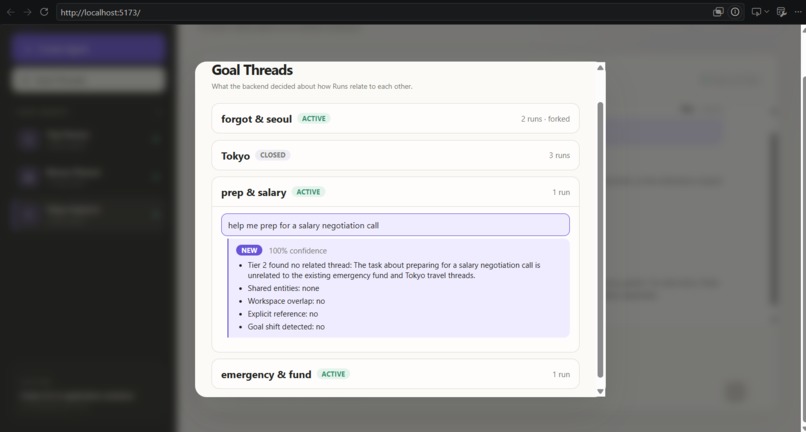 GoalThread – screenshot 3