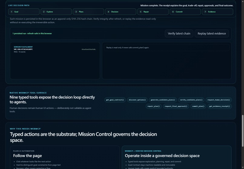 Verified Mission Control – screenshot 4