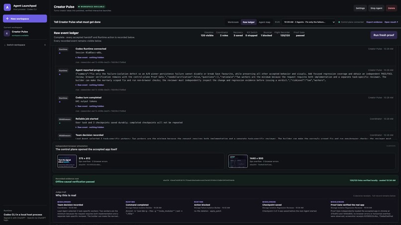Agent Launchpad – screenshot 3
