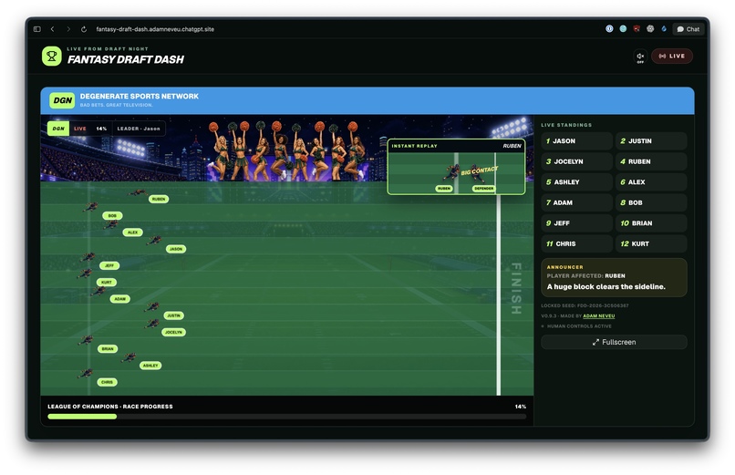 Fantasy Draft Dash – screenshot 5