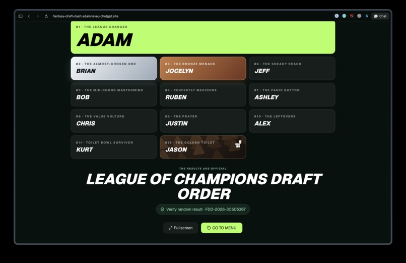 Fantasy Draft Dash – screenshot 9