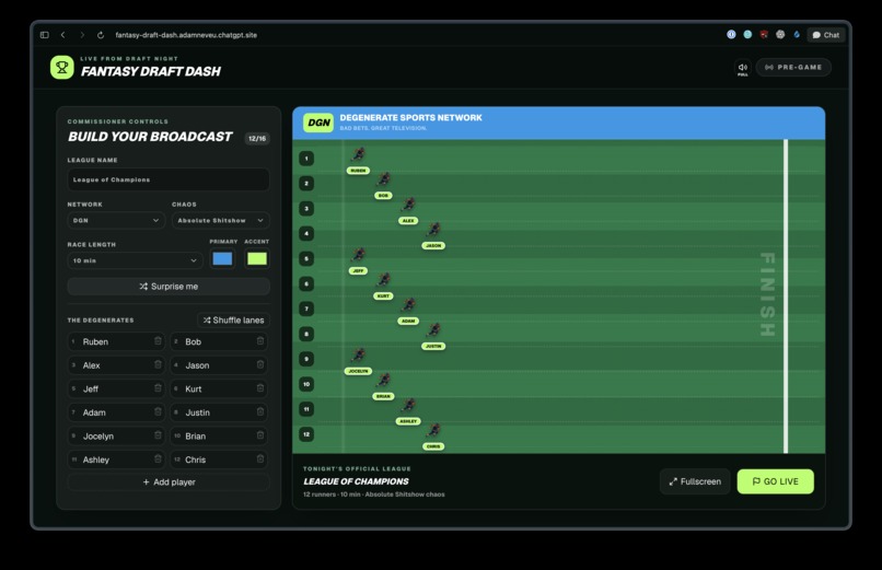 Fantasy Draft Dash – screenshot 3