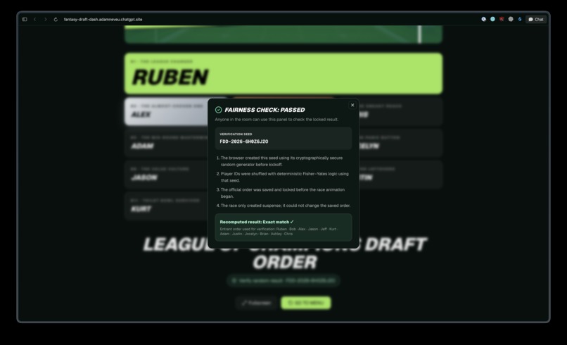 Fantasy Draft Dash – screenshot 10