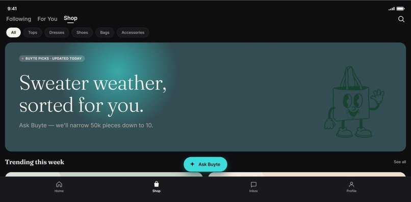 Team Winfluencers: Buyte, An Adaptive AI Shopping Copilot – screenshot 2