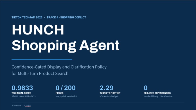 Hunch shopping agent – screenshot 1