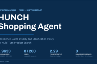 Hunch shopping agent