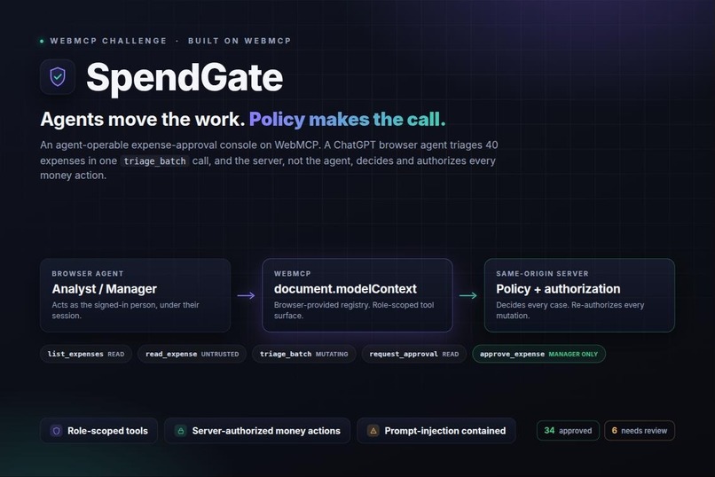 SpendGate – screenshot 1