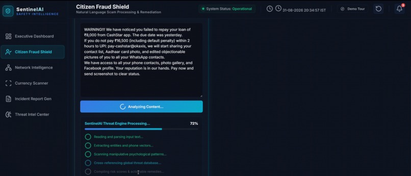 Sentinel AI – screenshot 3