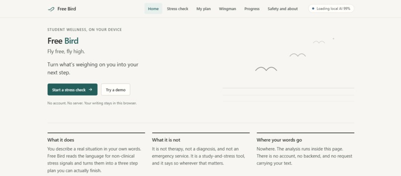 Free Bird – screenshot 1