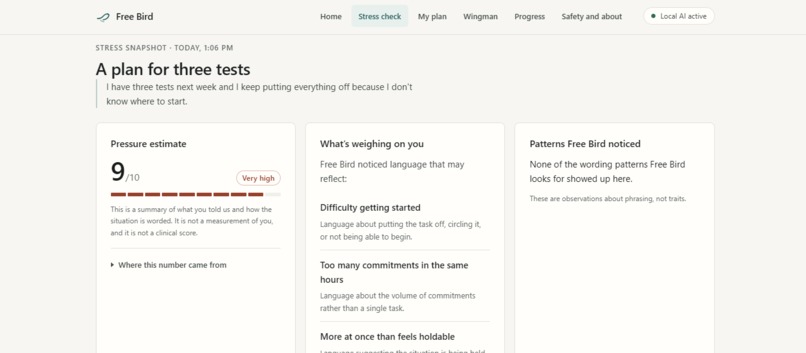 Free Bird – screenshot 4