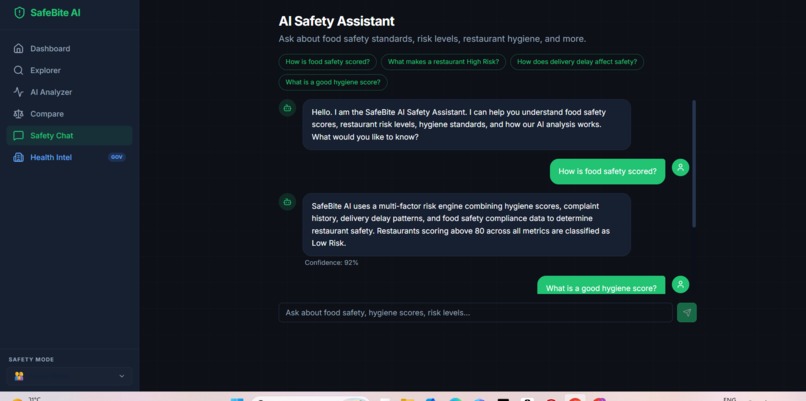SafeBite  AI – screenshot 4