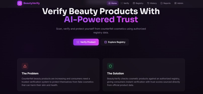 BeautyVerify – screenshot 1