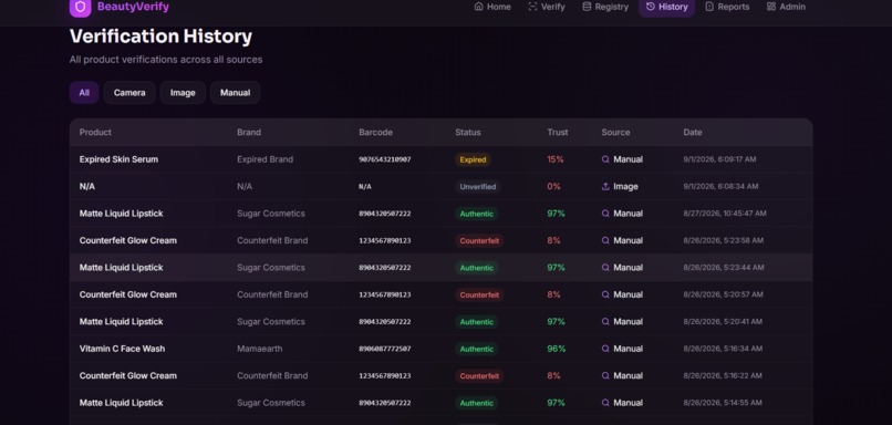 BeautyVerify – screenshot 5