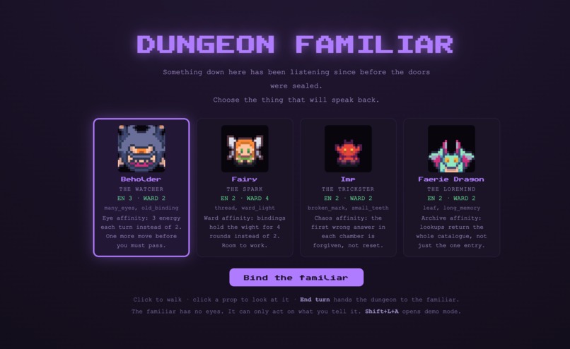 Familiar – screenshot 1