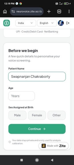 NeuroVoice – screenshot 2