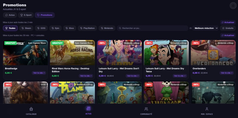 PlayPadHub – Multi‑Platform Game Hub – screenshot 6