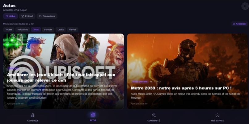 PlayPadHub – Multi‑Platform Game Hub – screenshot 8