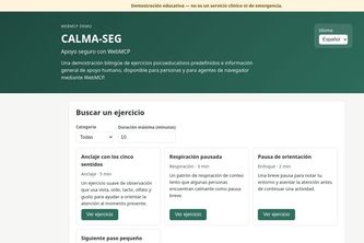 CALMA-SEG WebMCP Demo