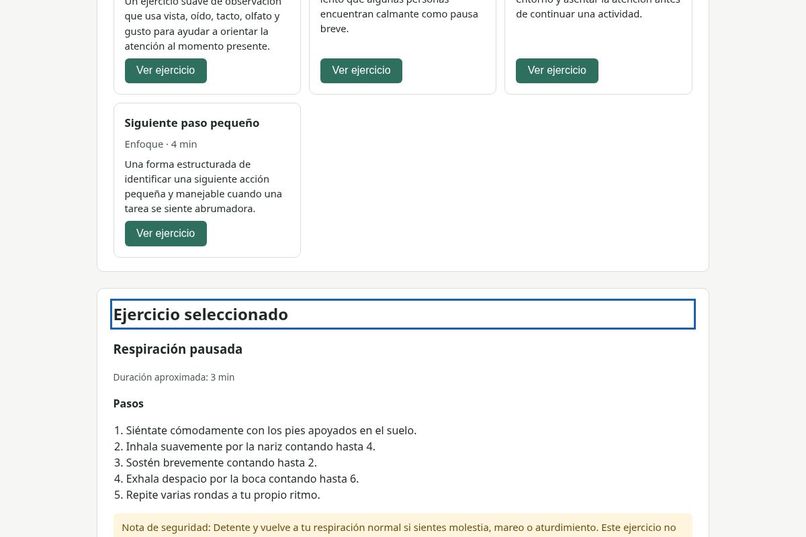 CALMA-SEG WebMCP Demo – screenshot 2