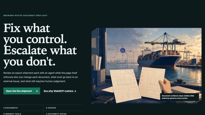 Shipment Document Check – screenshot 1