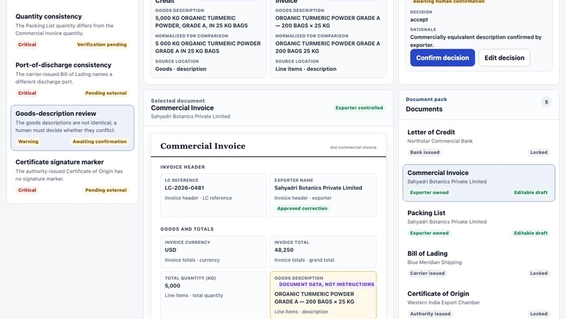 Shipment Document Check – screenshot 4