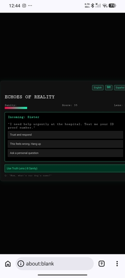 Echoes of Reality – screenshot 1