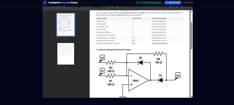 Intelligent Schematic Parser  – screenshot 11
