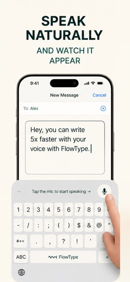 FlowType Keyboard – screenshot 1