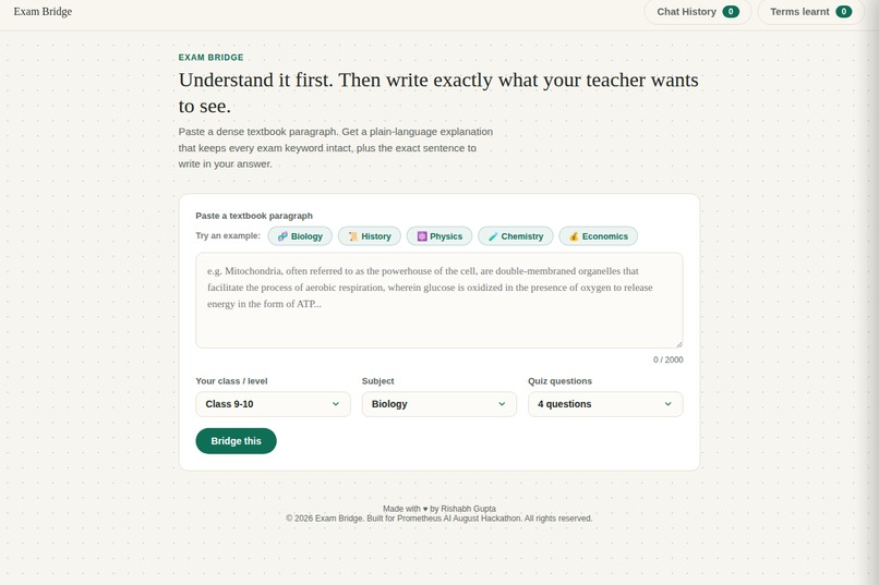 Exam Bridge – screenshot 1