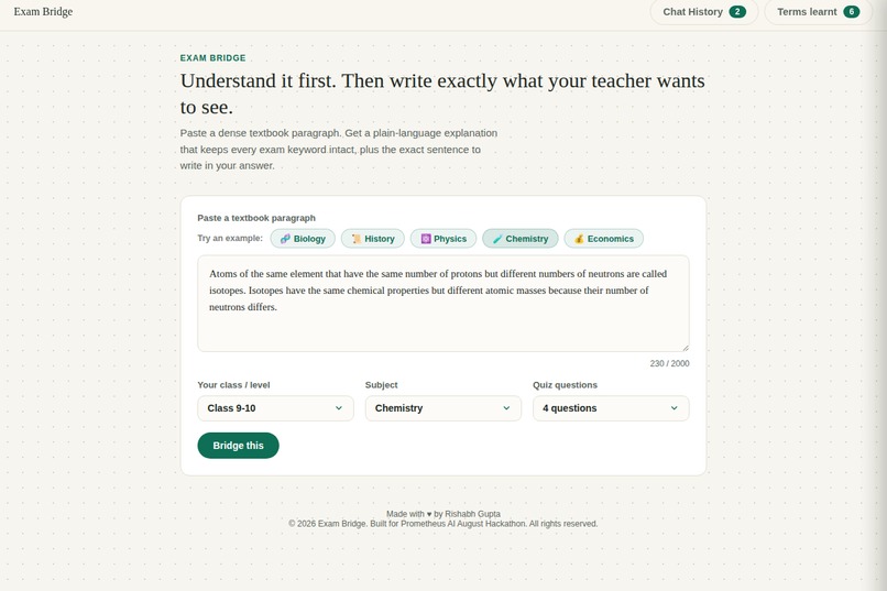 Exam Bridge – screenshot 2