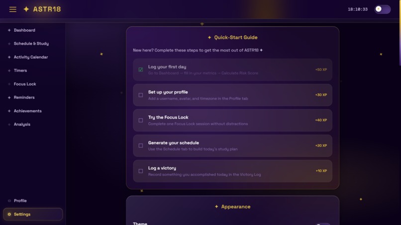 ASTR18 – screenshot 7