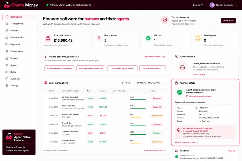 Cherry Agent-Native Finance – screenshot 6