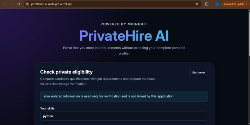 PrivateHire AI – screenshot 1