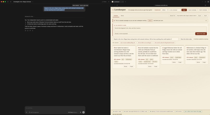 Lorekeeper – screenshot 1