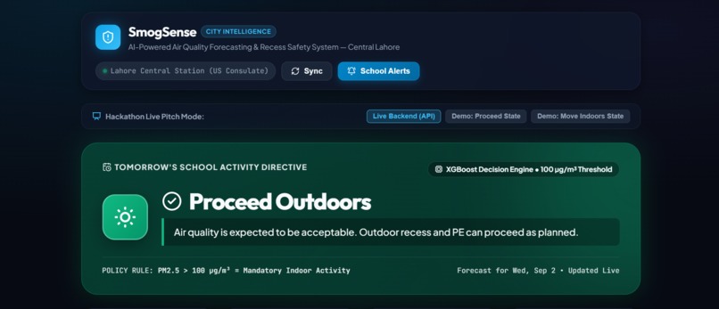 SmogSense – screenshot 1
