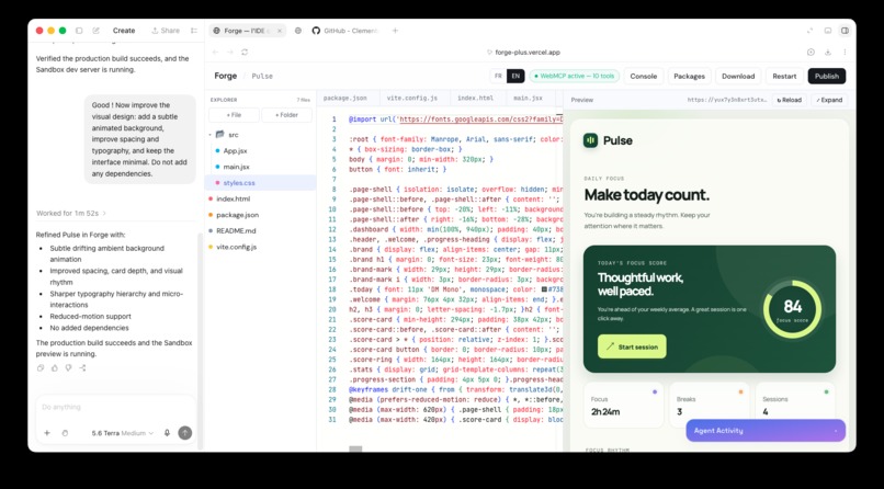Forge – screenshot 1