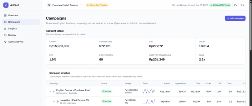Ad Pilot – screenshot 1